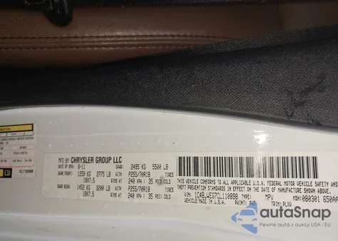 2012 Jeep Wrangler Unlimited Sahara z USA, uszkodzony, nr VIN 1C4BJWEG7CL110898